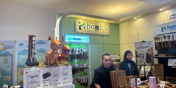 Suka Koleksi Miniatur? Papercraft 3D di Booth Homliv Bikin Susah Move On