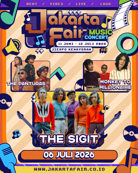 The SIGIT, The Panturas dan Monkey Millionaire Siap ‘Panaskan’ Jakarta Fair Malam Ini