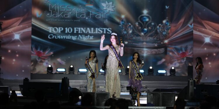 Gabriel Corrine Sugiharto Sah Sandang Predikat Miss Jakarta Fair 2026