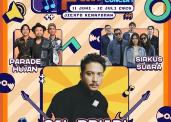 Sal Priadi hingga Parade Hujan Bakal Hibur Pengunjung Jakarta Fair Hari Ini