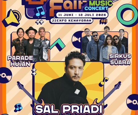 Sal Priadi hingga Parade Hujan Bakal Hibur Pengunjung Jakarta Fair Hari Ini