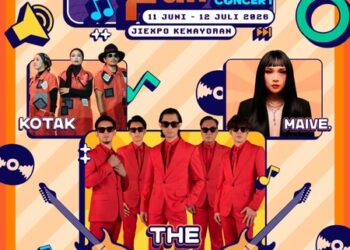The Changcuters hingga band Kotak Tampil Malam Ini di Jakarta Fair