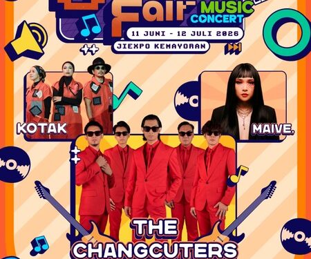 The Changcuters hingga band Kotak Tampil Malam Ini di Jakarta Fair