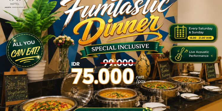 Hotel 88 Mangga Besar 62 Jakarta, Sajikan Sensasi Funtastic Dinner