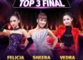 Diva Tersisih, Felicia, Sheera dan Vedra Tembus Top 3 Final The Icon Indonesia