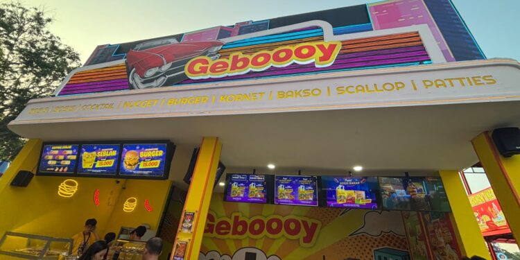 Mau Bikin Burger Sendiri di Rumah? Booth Geboooy Punya Paket Frozen Food Super Hemat di Jakarta Fair 2026