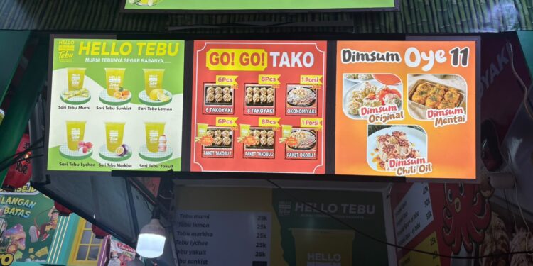 Satu Booth, Tiga Kuliner Favorit! Hello Tebu, Go! Go! Tako & Dimsum OYE11 Hadir di Jakarta Fair 2026
