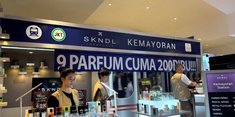 Parfum Mulai Rp99 Ribu! SKNDL Fragrance Tebar Diskon hingga 70% di Jakarta Fair 2026