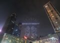 Malam Merdeka: 1.500 Drone Sampaikan Pesan Solidaritas “Pray for NTT” di Bundaran HI