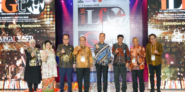 ILF dan IGT Expo 2026 di JIExpo, Menperin Agus: Tekstil, Kulit, dan Alas Kaki Itu Industri Masa Depan Indonesia