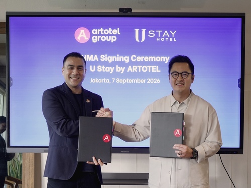 Artotel Group dan U Stay Bangun Kolaborasi Strategis, Bidik 50 Hotel dan 5.000 Kamar dalam Tiga Tahun