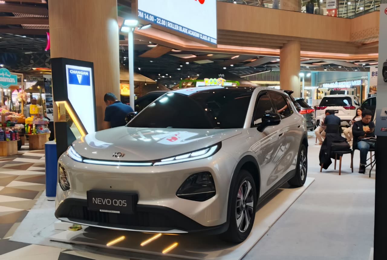 Mall Exhibition, Cara Changan Perkenalkan EV Terbaru Nevo Q05 dan Deepal S05