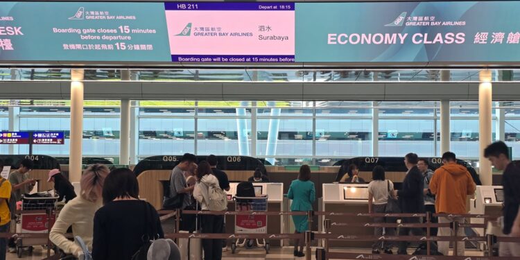 Greater Bay Airlines Buka Rute Langsung Hong Kong-Surabaya