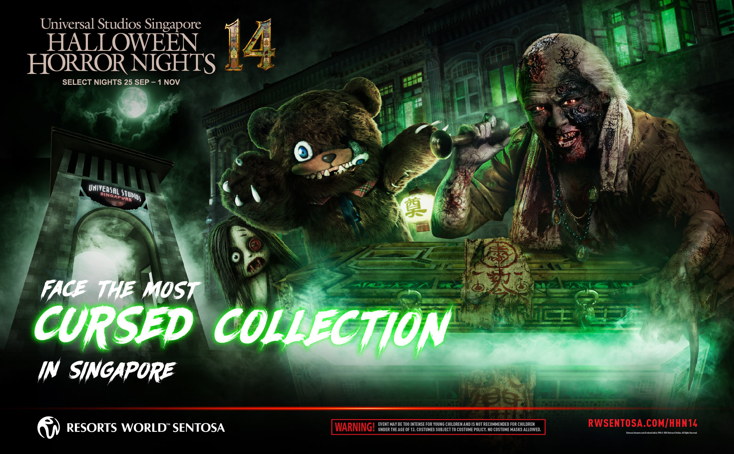  Halloween Horror Nights: Nikmati Keseruan Halloween di Resorts World Sentosa