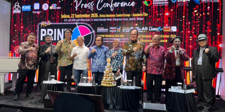 ALLPrint Indonesia 2026, 7-10 Oktober di JIExpo, Unjuk Eksistensi Printing Ditengah Dominasi Digital