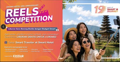 Rayakan 19 Tahun, Amaris Hotel Gelar Reels Competition