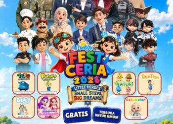 MentariTV Fest Ceria 2026 Siap Digelar, Hadirkan Berbagai Karakter Animasi, Leslar Family hingga D’ Academy 7 Universe