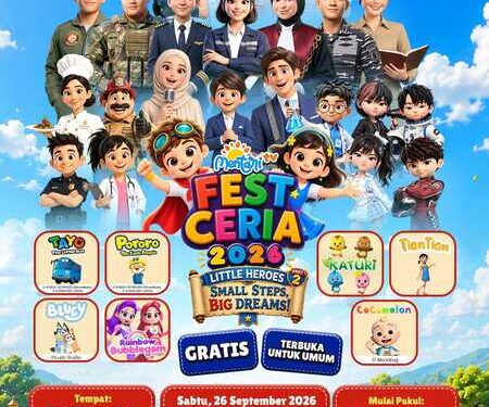 MentariTV Fest Ceria 2026 Siap Digelar, Hadirkan Berbagai Karakter Animasi, Leslar Family hingga D’ Academy 7 Universe