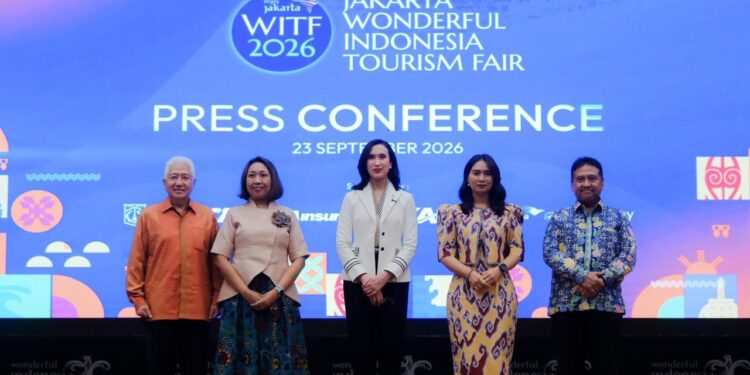 WITF 2026 di JIExpo, 15-17 Oktober, Perkuat Pariwisata Indonesia Hadirkan 100 Lebih International Buyers dari 34 Negara