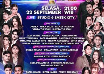 Infotainment Awards 2026 SCTV, Sajikan Persaingan Ketat di 10 Kategori Penghargaan