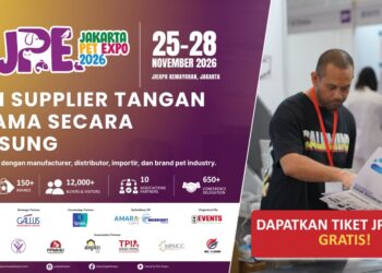 Jakarta Pet Expo 2026 di JIExpo, Hadirkan 100 Lebih Brand, Buka Peluang Bisnis di Industri Pet