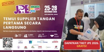 Jakarta Pet Expo 2026 di JIExpo, Hadirkan 100 Lebih Brand, Buka Peluang Bisnis di Industri Pet