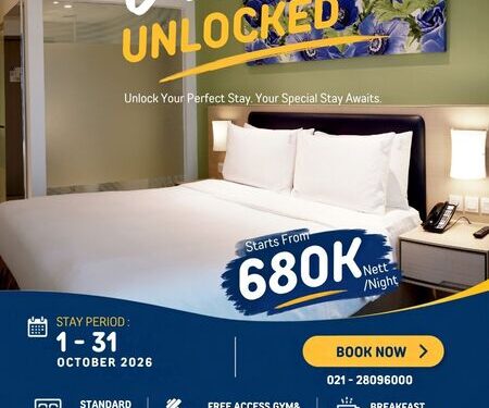 Holiday Inn Express Jakarta International Expo Hadirkan “October Unlocked”, Staycation Nyaman hingga Pilihan Kuliner Spesial
