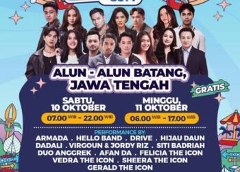 Karnaval SCTV Hadir Perdana di Batang, Ada Felicia The Icon, Virgoun, Armada hingga Siti Badriah