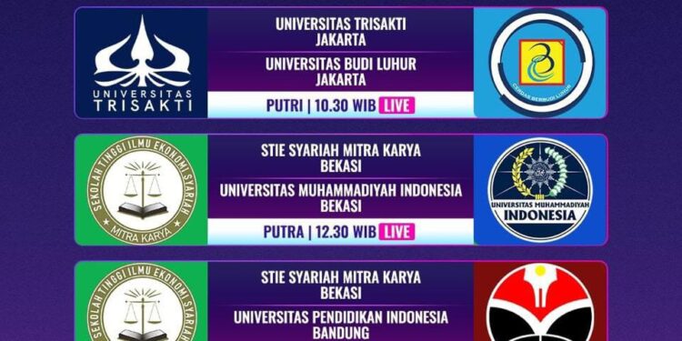 Moji Tayangkan Eksklusif Liga Voli Mahasiswa 2026 Seri Terakhir di Jakarta
