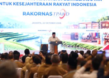 Presiden Prabowo Subianto di Rakornas TPAKD 2026, Tegaskan Kesejahteraan Rakyat Harus Meningkat