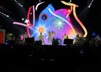 Rizky Febian-Mahalini Suguhkan Duet Manis di Synchronize Fest 2026