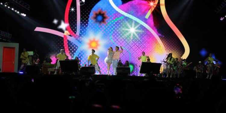 Rizky Febian-Mahalini Suguhkan Duet Manis di Synchronize Fest 2026